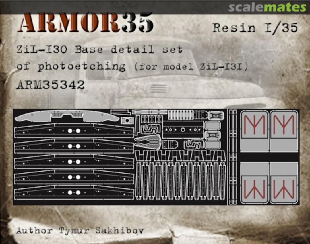 Boxart ZIL130 Base detail set ARM35342 Armor35