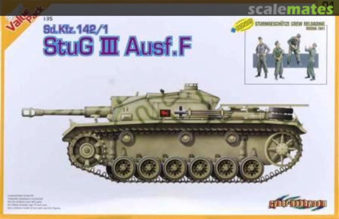 Boxart StuG III Ausf.F 9101 Cyber Hobby