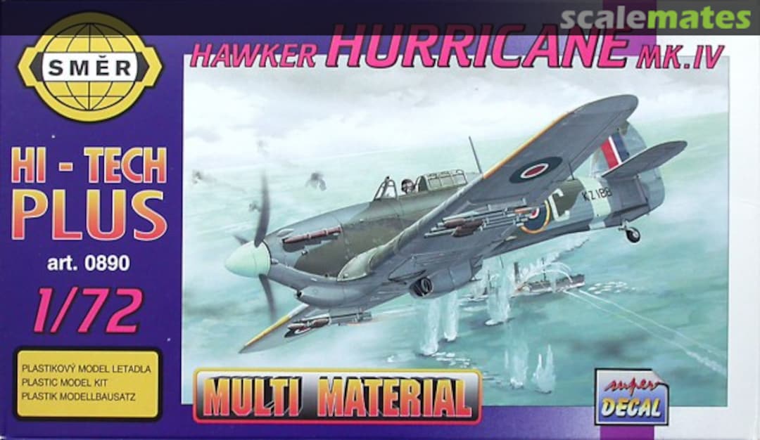 Boxart Hawker Hurricane Mk.IV 0890 Směr