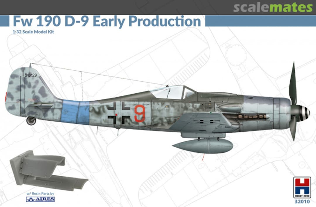 Boxart Fw 190 D-9 Early Production 32010 Hobby 2000