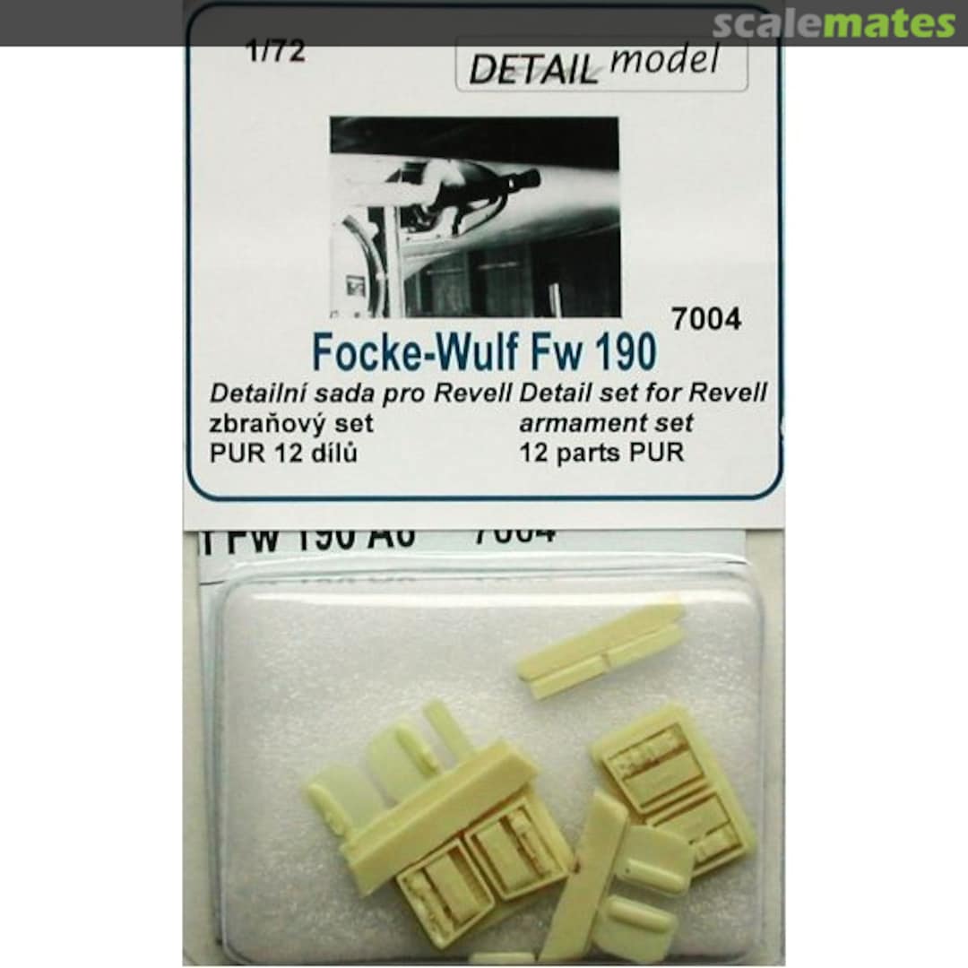 Boxart Focke Wulf Fw 190A Gunbay Set 7004 DETAIL model