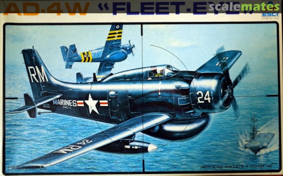 Boxart AD-4W "Fleet-Eye" 4046 ESCI