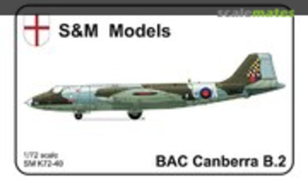 1:72 BAC Canberra B.2 (S&amp;M Models SMK72-40)