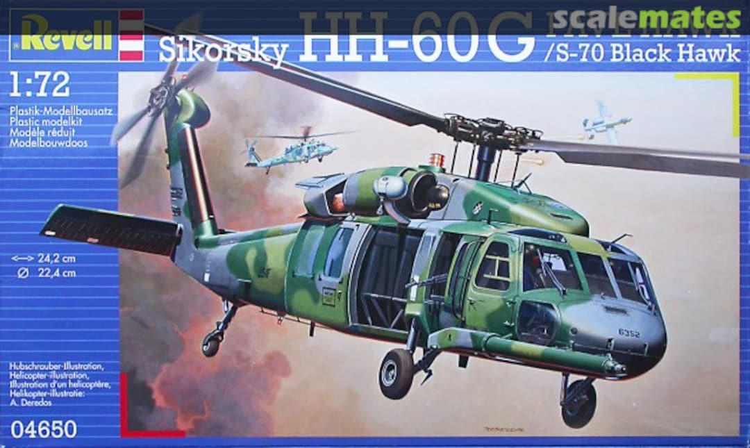 Boxart Sikorsky HH-60G Pave Hawk / S-70 Black Hawk 04650 Revell