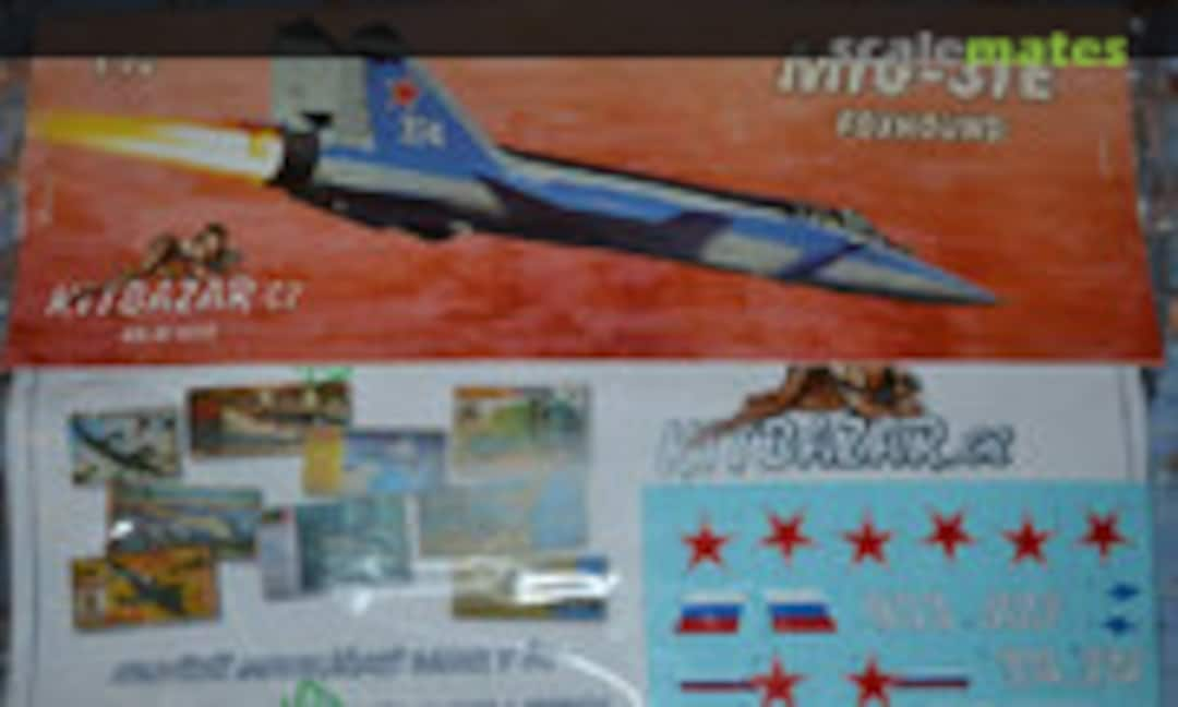 1:72 MiG-31E FOXHOUND (Kitbazar.cz KB.M 1272)