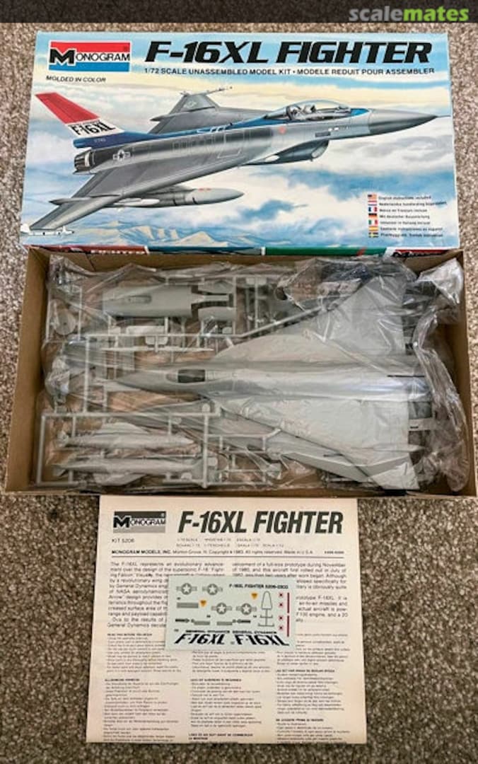 Contents F-16XL Fighter 5206 Monogram