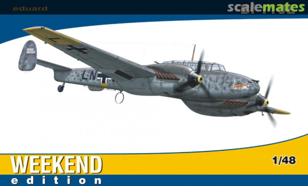 Boxart Bf 110E 84144 Eduard