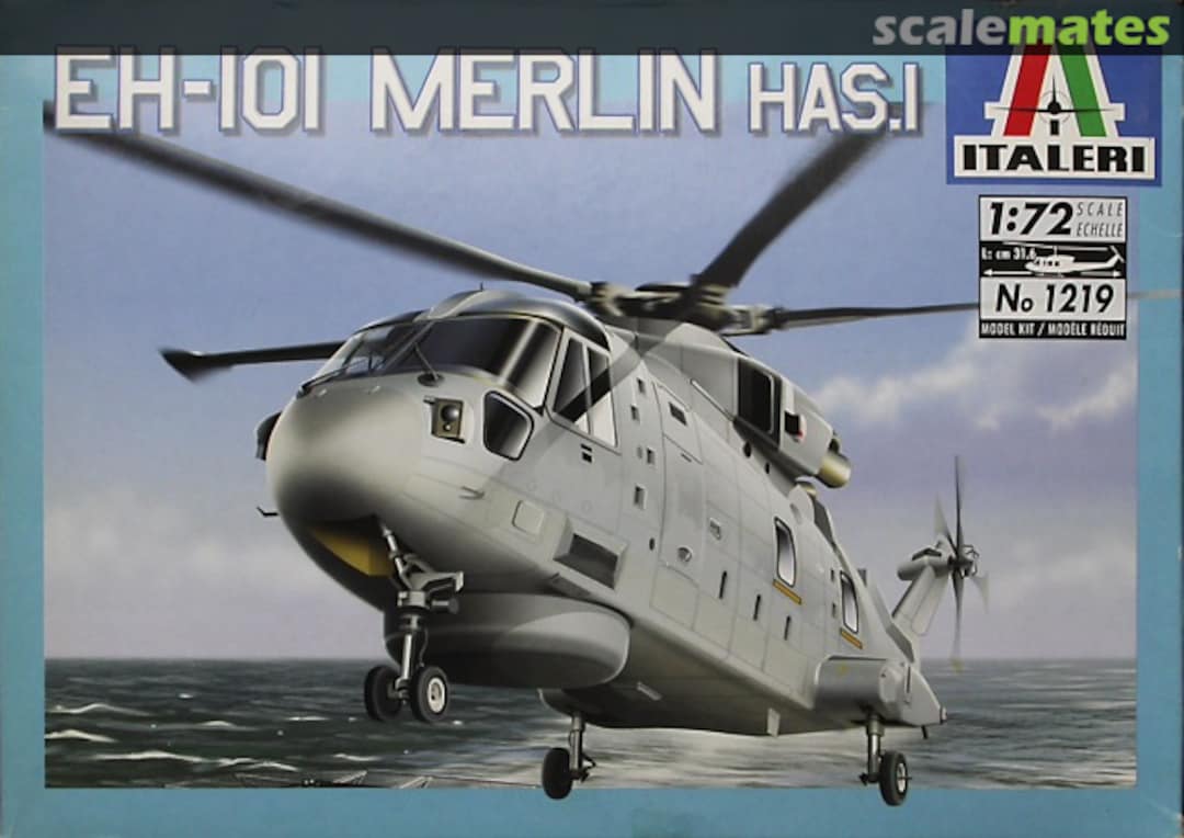 Boxart EH 101 Merlin HAS.1 1219 Italeri