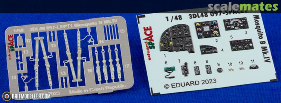 Boxart Mosquito B Mk.IV 3DL48097 Eduard