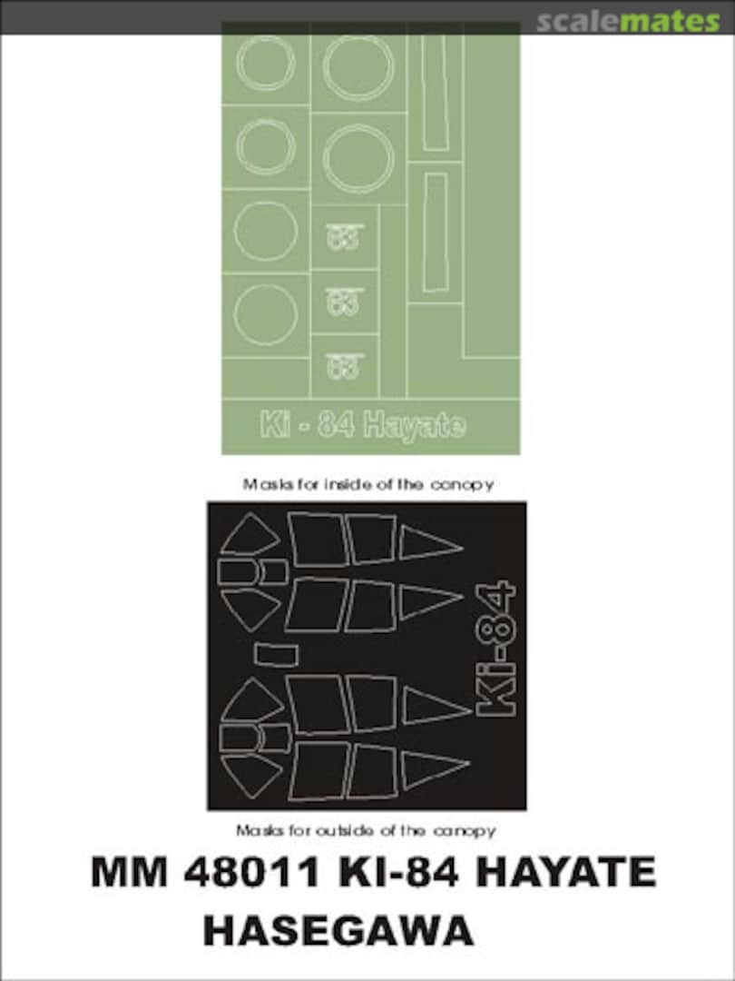 Boxart Nakajima Ki-84 Hayate Frank MM48011 Montex