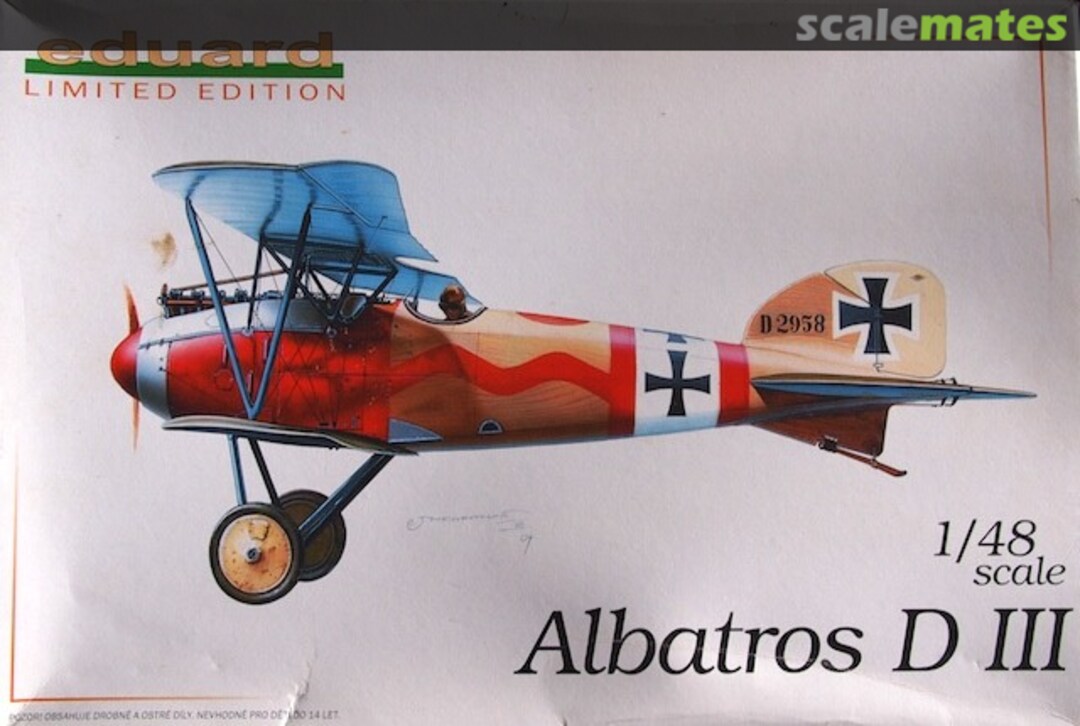 Boxart Albatros D III 1104 Eduard