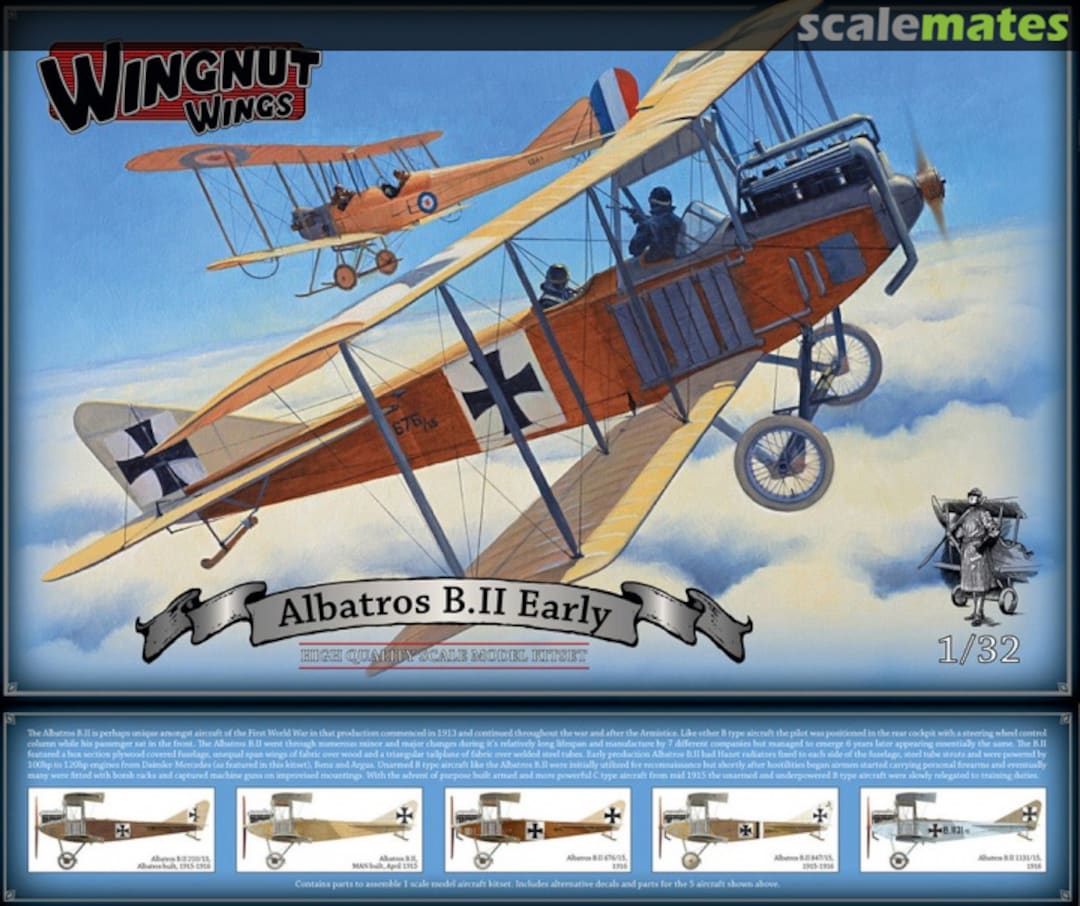 Boxart Albatros B.II Early 32046 Wingnut Wings