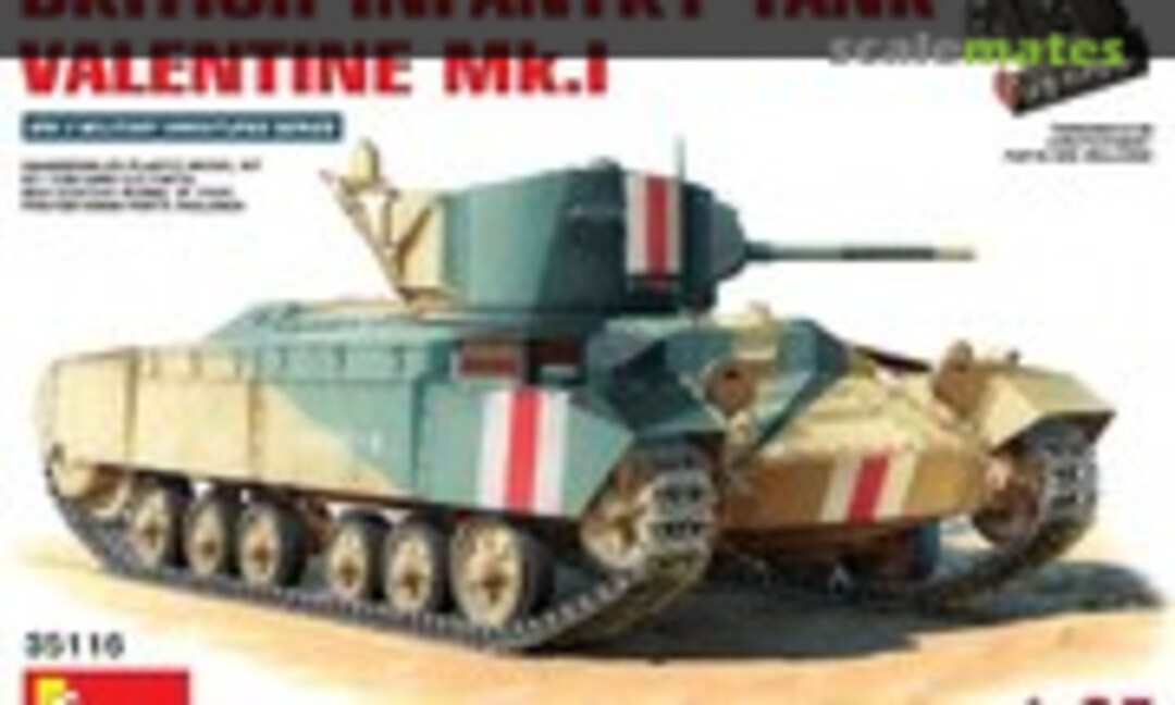 1:35 INFANTRY TANK Valentine Mk.I (MiniArt 35116)