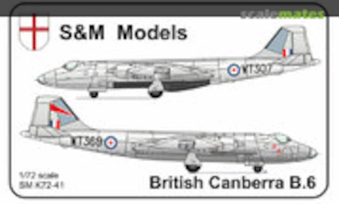 1:72 BAC Canberra B.6 (S&amp;M Models SMK72-41)