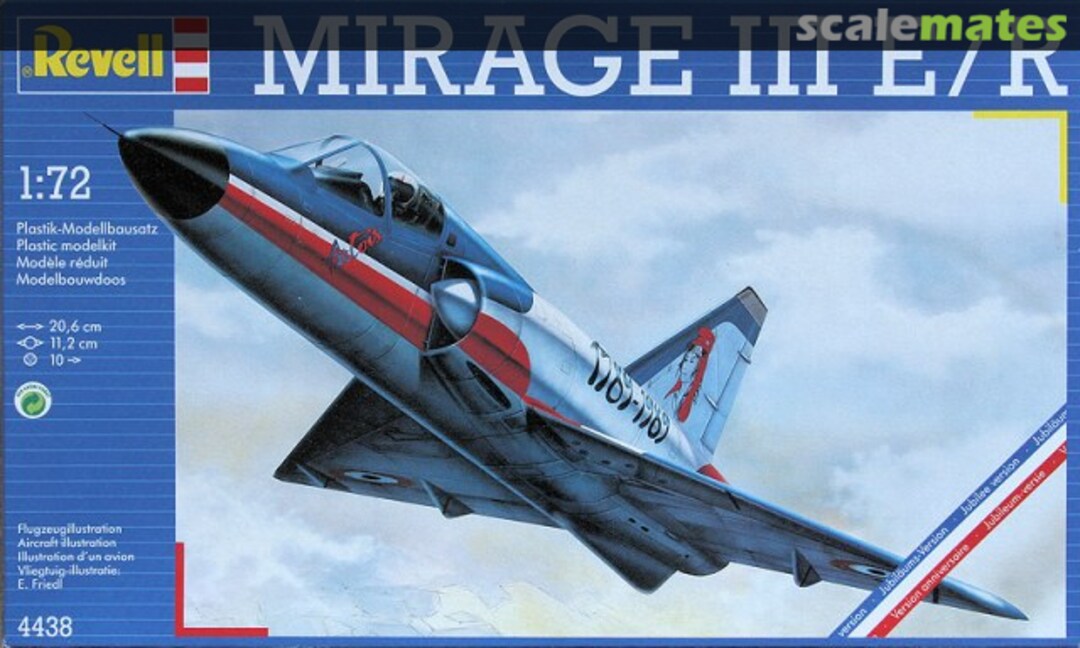 Boxart Mirage III E/R 4438 Revell