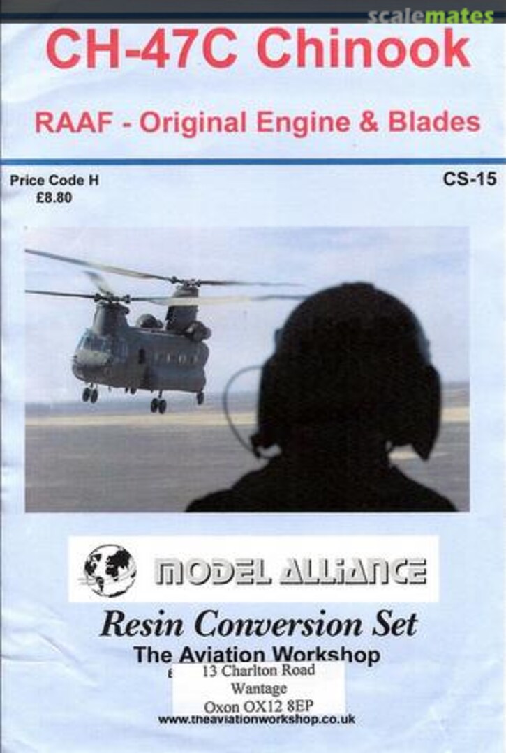 Boxart Boeing CH-47C Chinook CS-15 Model Alliance