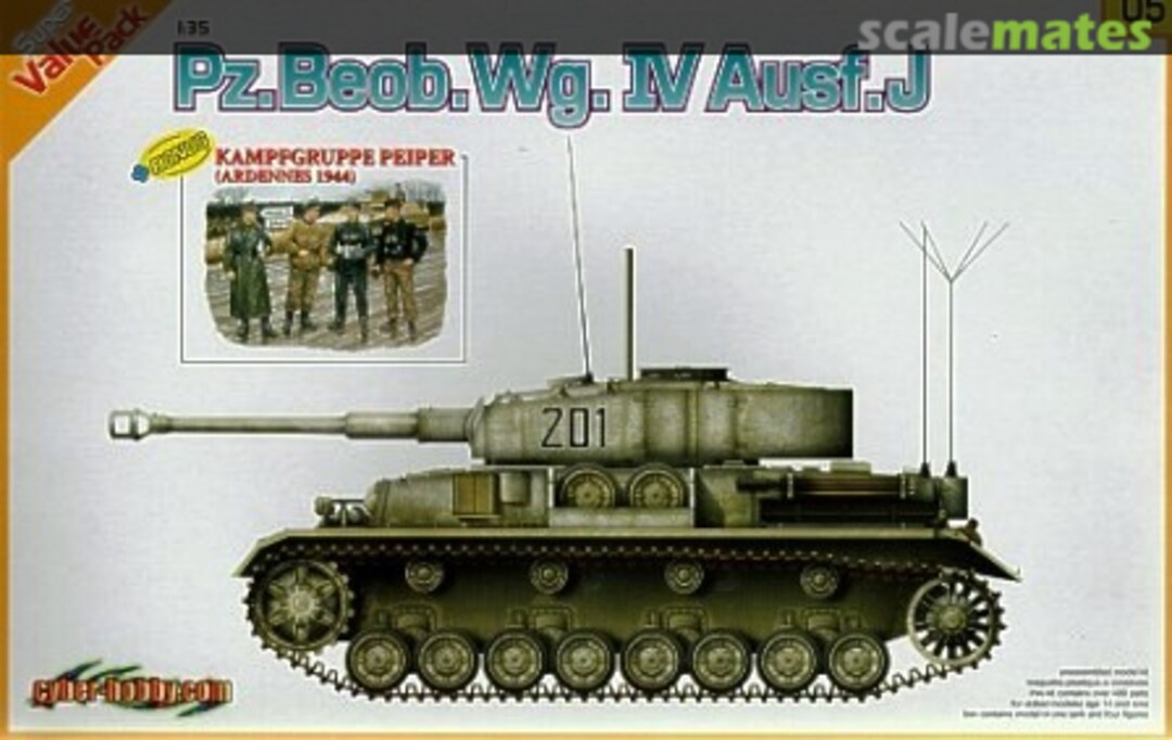 Boxart Pz.Beob.Wg. IV Ausf. J 9105 Cyber Hobby