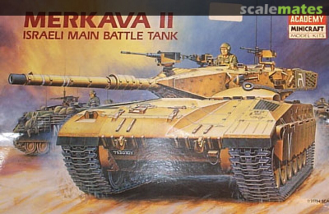 Boxart Merkava Mk.II 1347 Academy/Minicraft