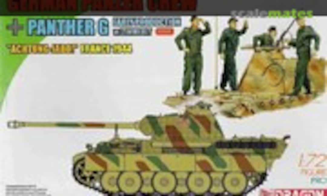 1:72 Panther Ausf. G early production w/Zimmerit + Panzer Crew (Dragon 7363)