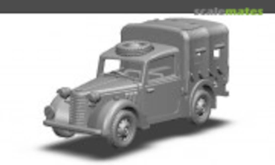 1:72 Austin 10 Tilly - with canvas (EMP3d 72011303)