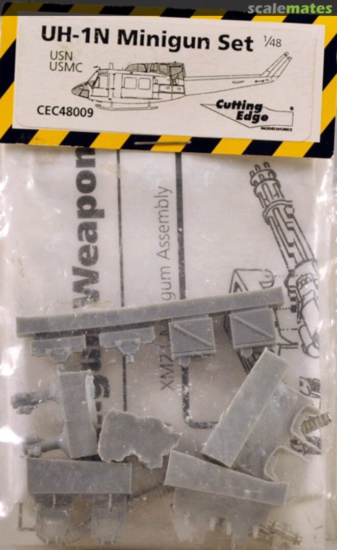 Boxart UH-1N Minigun Set CEC48009 Cutting Edge Modelworks