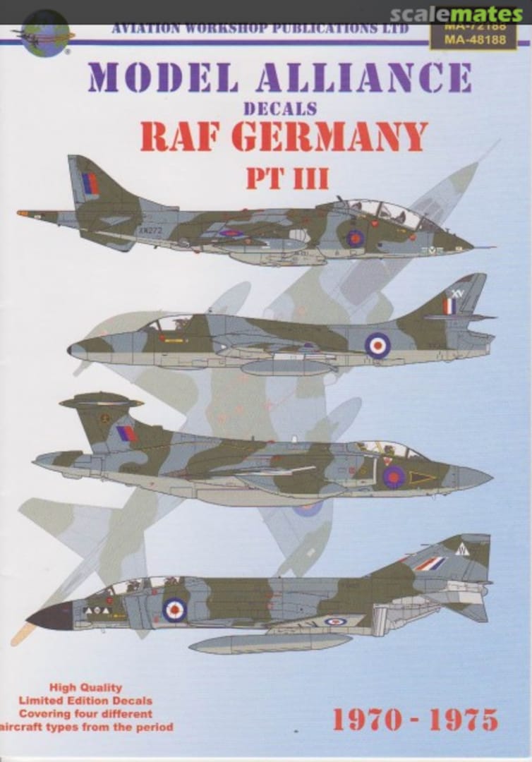 Boxart RAF Germany Pt III MA-72188 Model Alliance