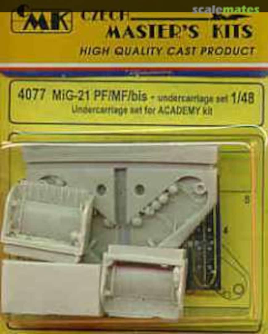 Boxart MiG-21PF/MF/bis Undercarriage Set 4077 CMK