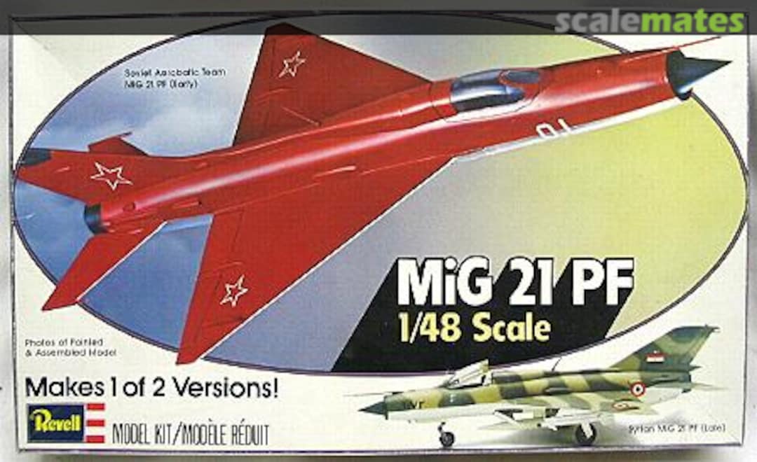 Boxart MiG-21PF H-237 Revell