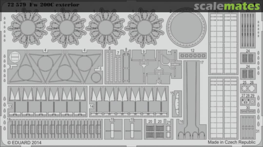 Boxart Fw 200C exterior 72579 Eduard