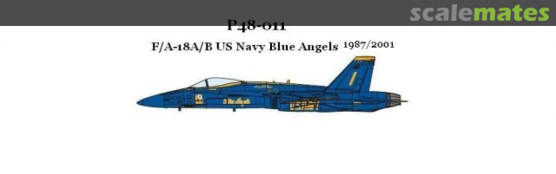 Boxart McDonnell Douglas F/A-18A & B Hornet P48-011 CAM