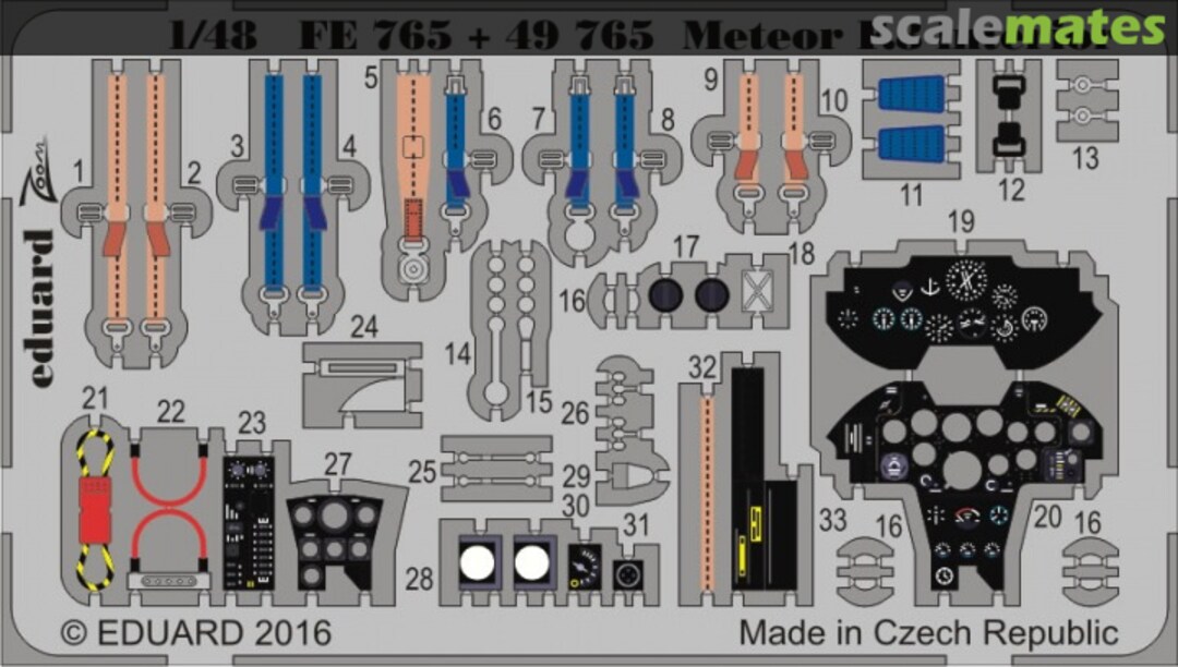 Boxart Meteor F.8 Interior FE765 Eduard