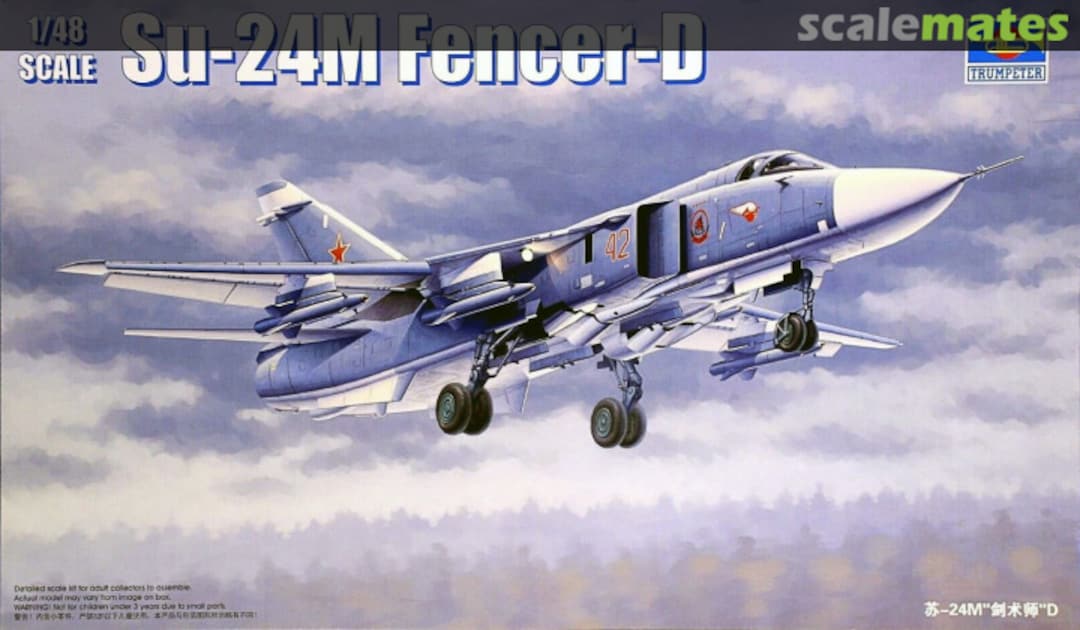 Boxart Su-24M Fencer-D 02835 Trumpeter