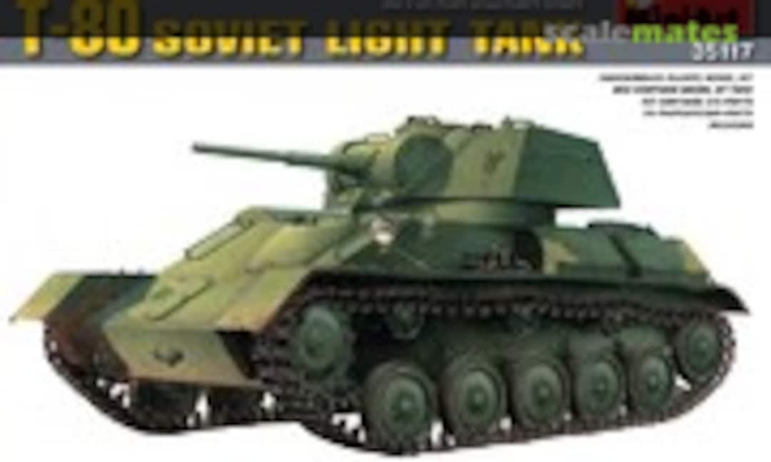 1:35 T-80 Soviet Light Tank (MiniArt 35117)