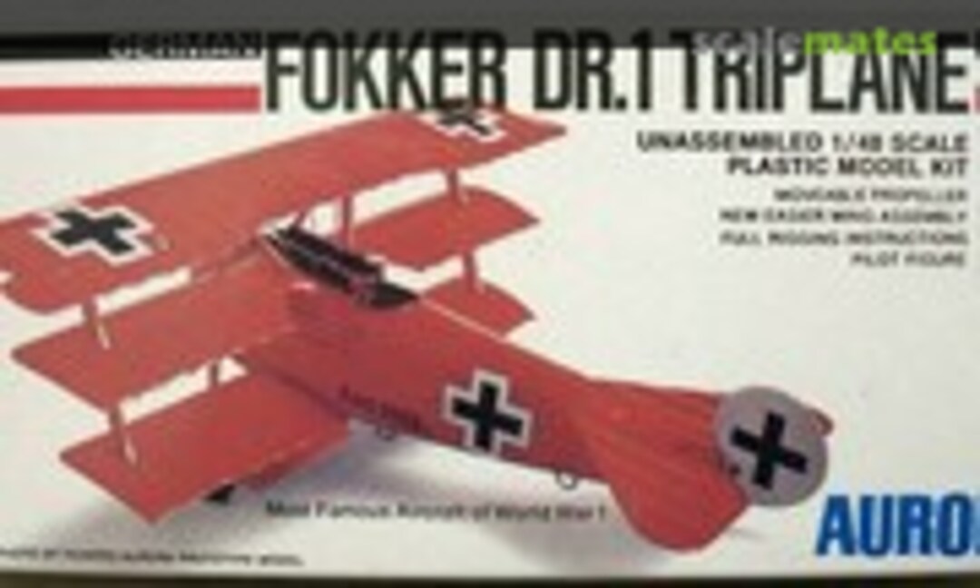 1:48 Fokker Dr.1 Triplane (Aurora 750)