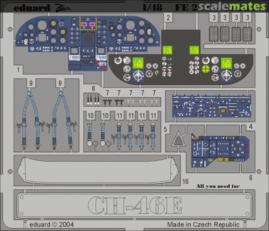 Boxart CH-46E Interior 49281 Eduard