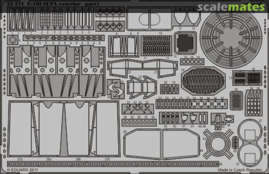 Boxart F-16I SUFA exterior 32271 Eduard