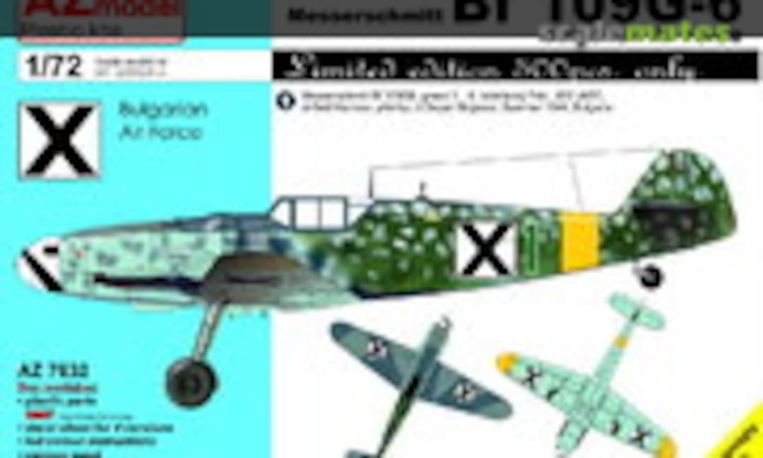 1:72 Messerschmitt Bf 109G-6 (AZmodel AZ 7632)