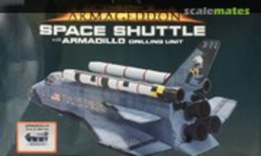 1:144 Space Shuttle with Armadillo drilling unit (Revell Monogram 85-3627)