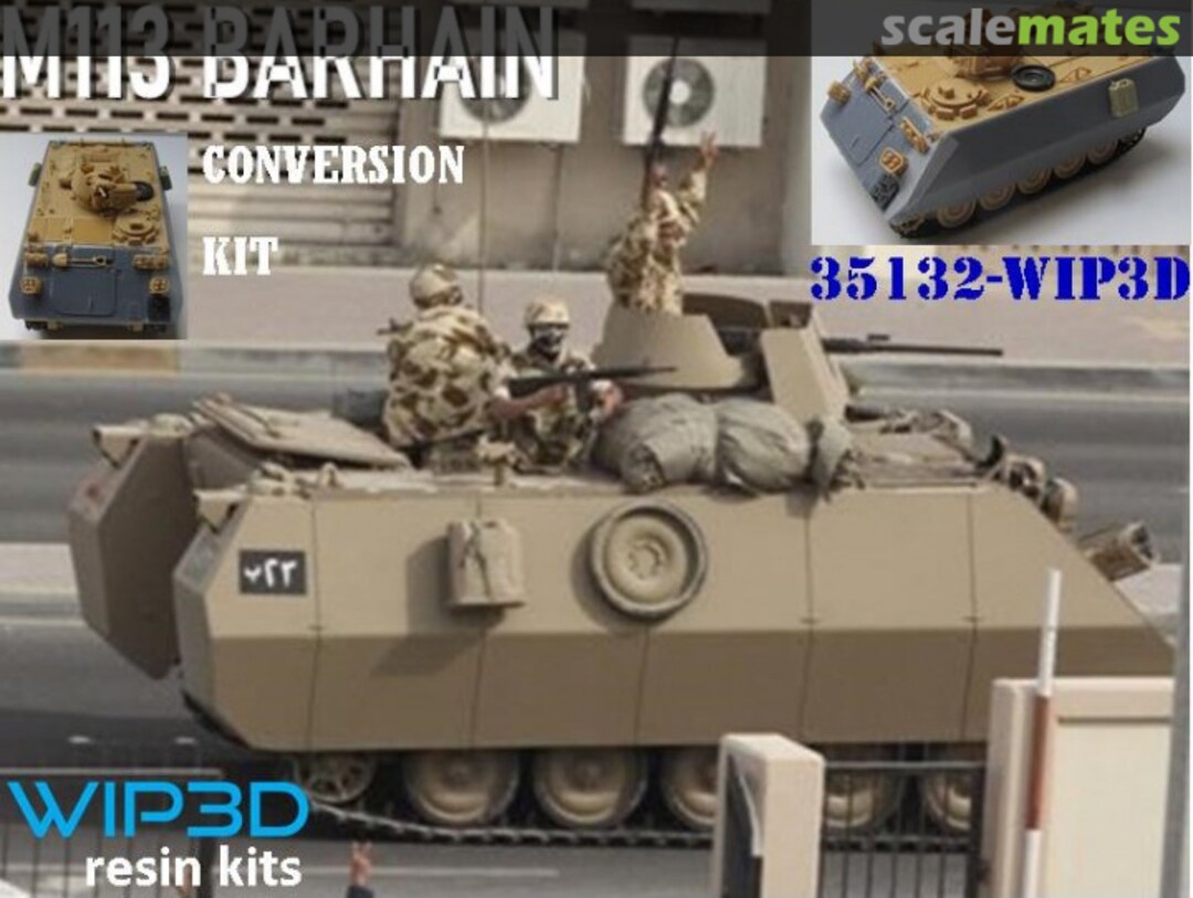 Boxart M113 BARHAIN conversion set 35132 WIP3D