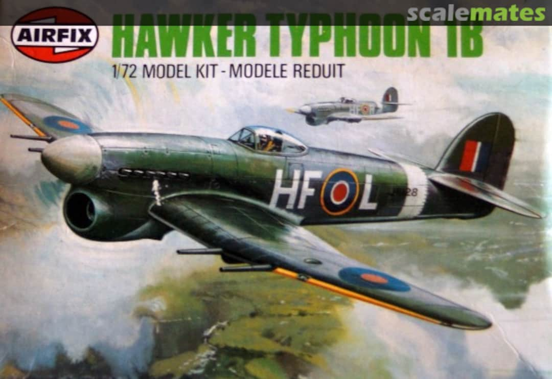 Boxart Hawker Typhoon 1B 61027-0 Airfix