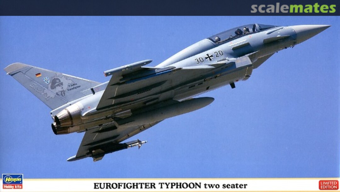 Boxart Eurofighter Typhoon two seater 02051 Hasegawa