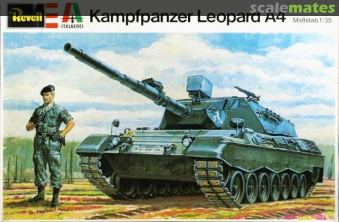 Boxart Kampfpanzer Leopard A4 H-2126 Revell/Italaerei