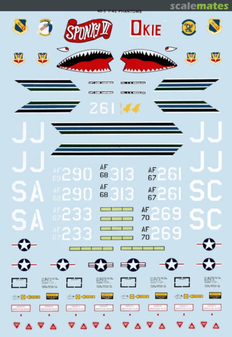 Boxart F-4E Phantoms 48-0005 Microscale