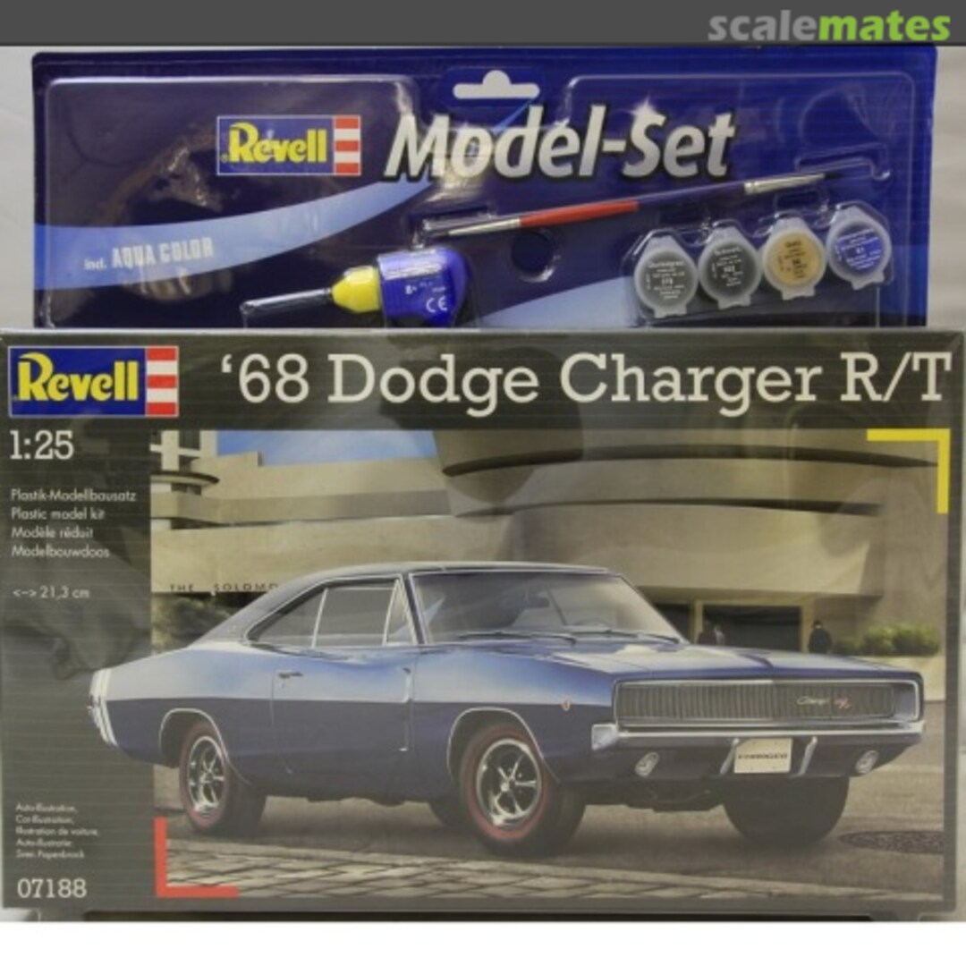 Boxart '68 Dodge Charger R/T 67188 Revell