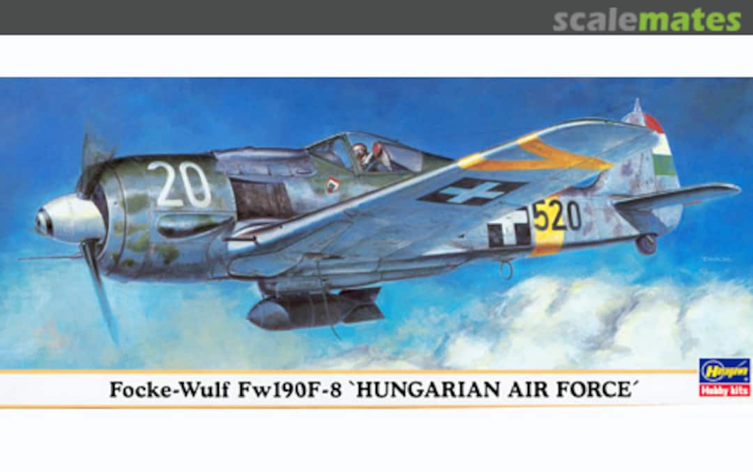 Boxart Focke-Wulf Fw190F-8 `Hungarian Air Force´ 00390 Hasegawa