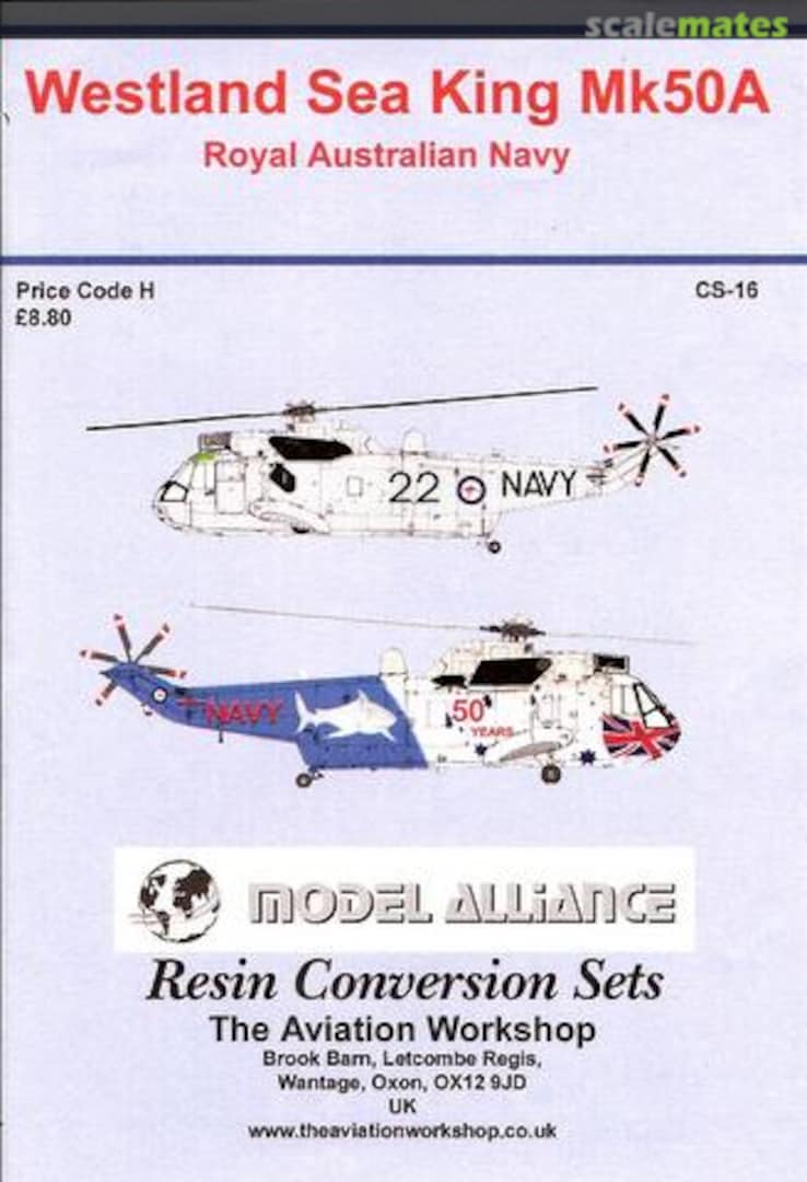 Boxart Westland Sea King Mk.50A CS-16 Model Alliance