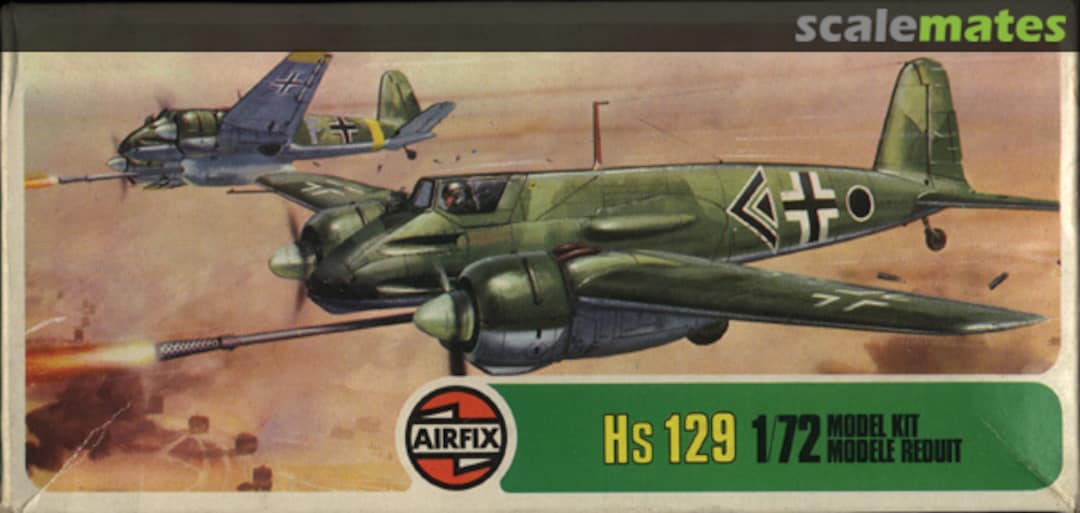 Boxart Hs 129 02032-3 Airfix