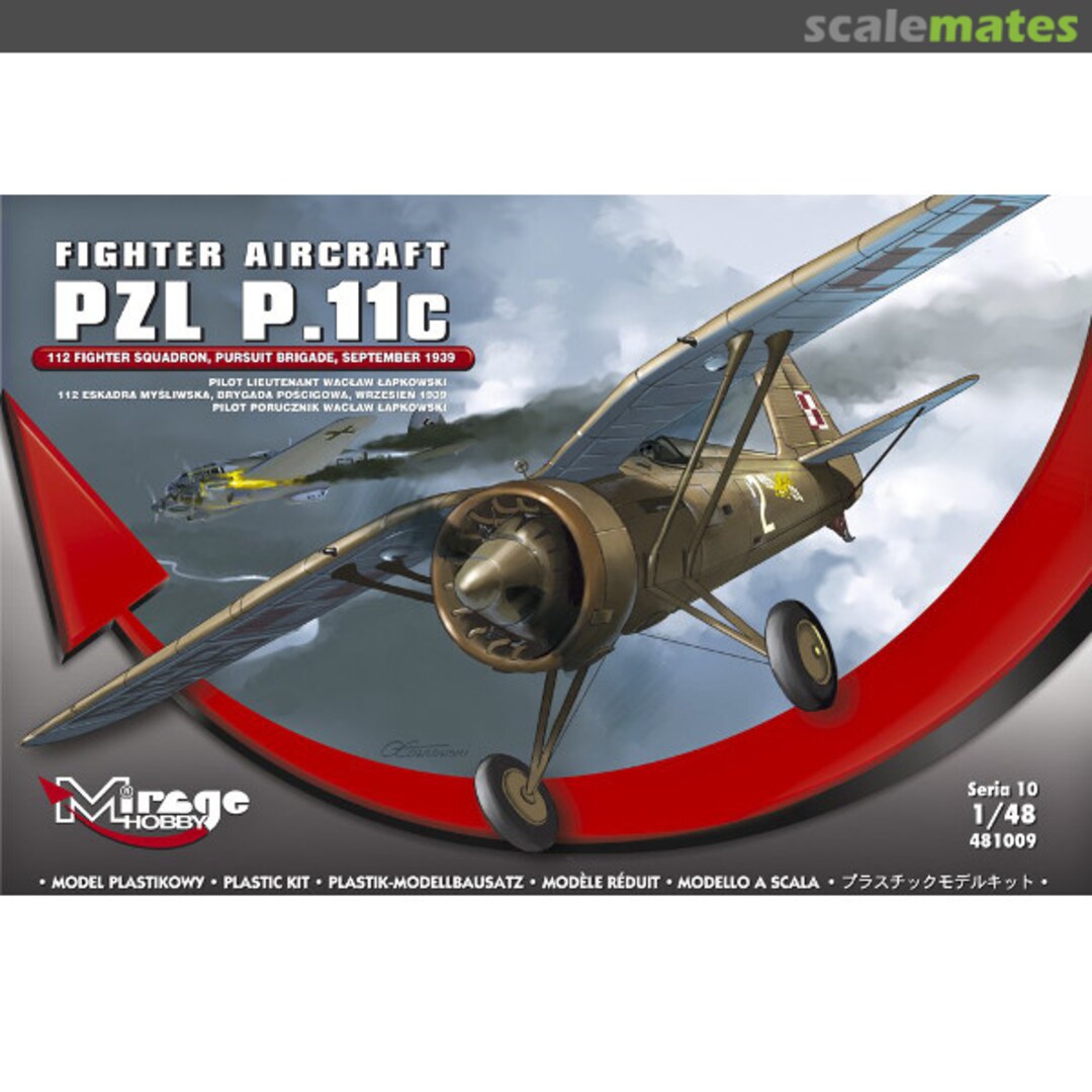 Boxart PZL P.11c 481009 Mirage Hobby