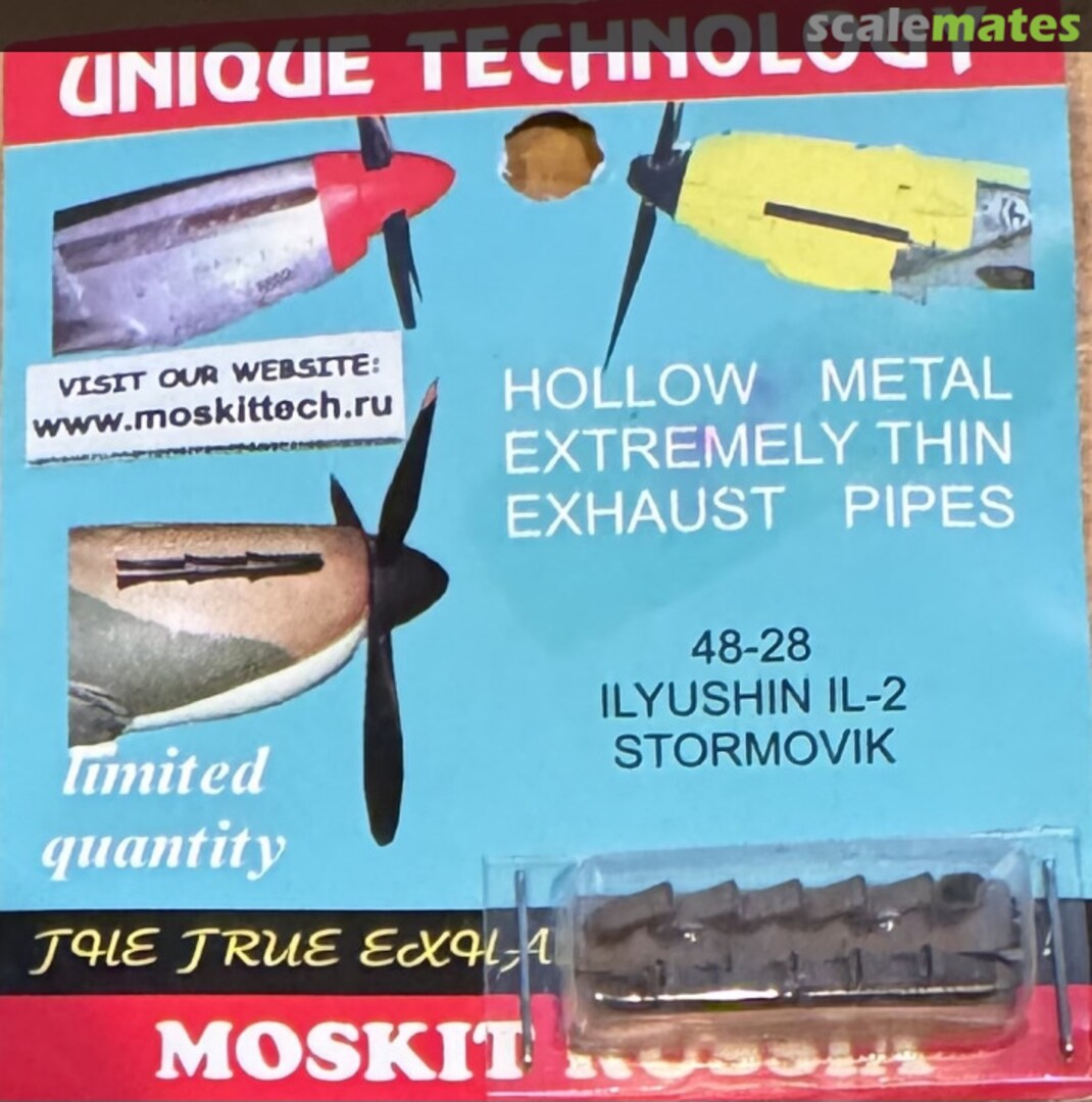 Boxart Il-2 Exhaust 48-28 Moskit