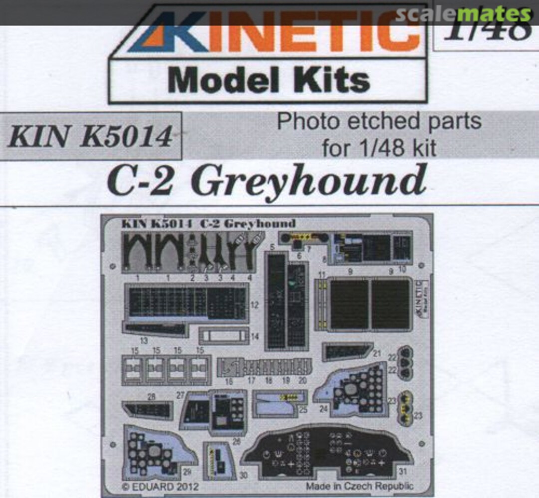 Boxart C-2A Greyhound Detailing Set K5014 Kinetic